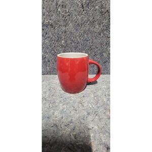 Starbucks Solid Red Ceramic Mug 14oz Coffee Tea Cup